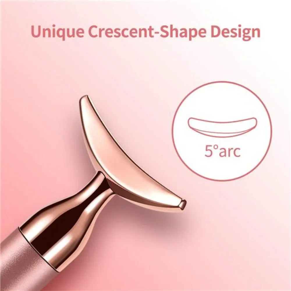 2-IN-1 Face Massager  3D Roller and Crescent-Shape Face Massager - Picture 3 of 8